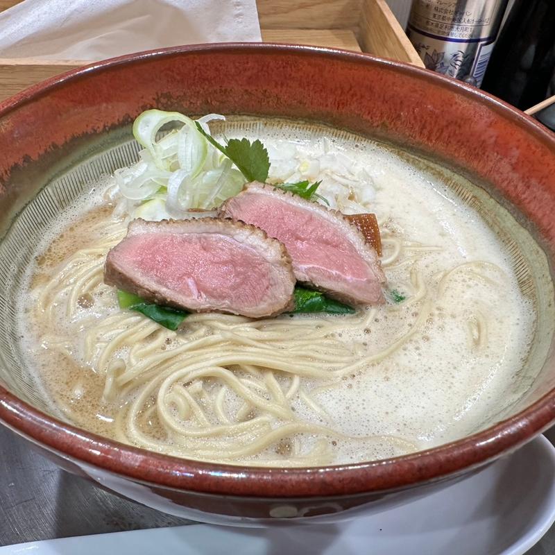 濃厚鴨(ラーメン専科 竹末食堂)