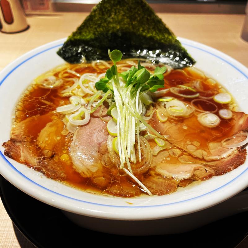 塩醤油中華そば(麺ゃマルショウ EST店)