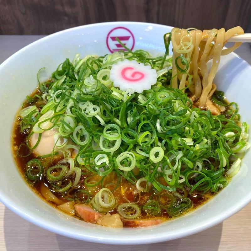 葱増しそば(横浜中華そば 維新商店 みなとみらい店)