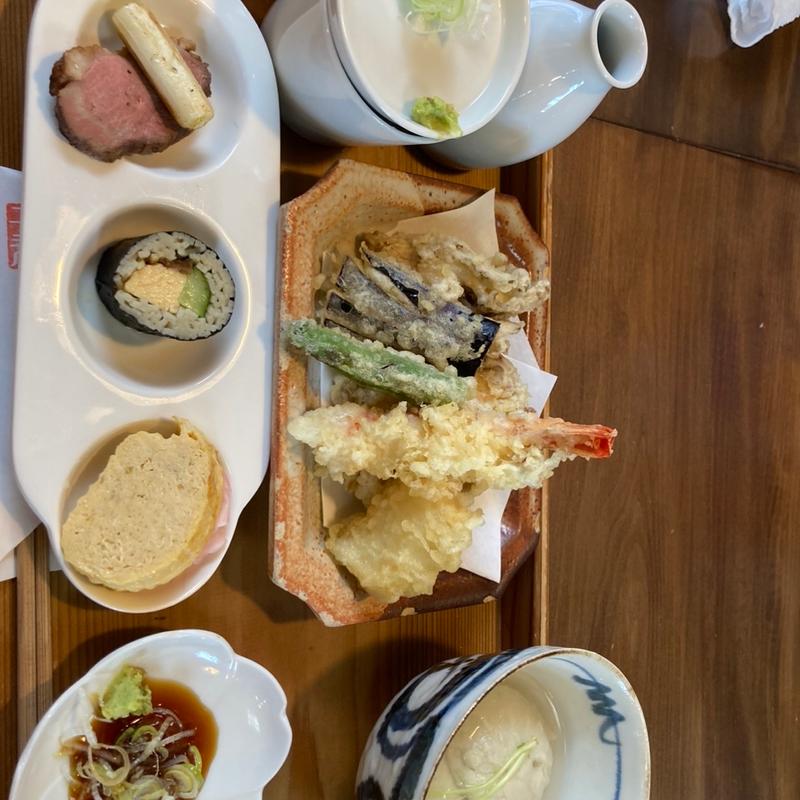 そば会席(そば処　はなのき )