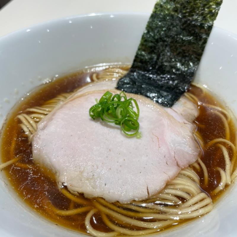 淡麗純煮干し　醤油らーめん(淡麗拉麺 己巳（つちのとみ）イオン天王町店)
