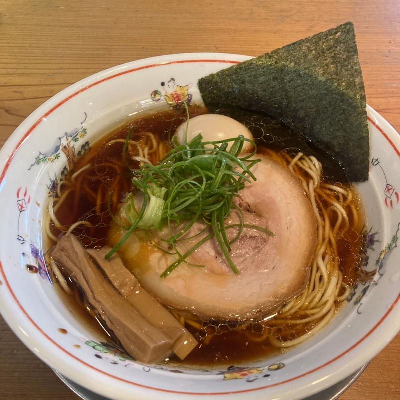 味玉醤油そば(中華そば一楽)