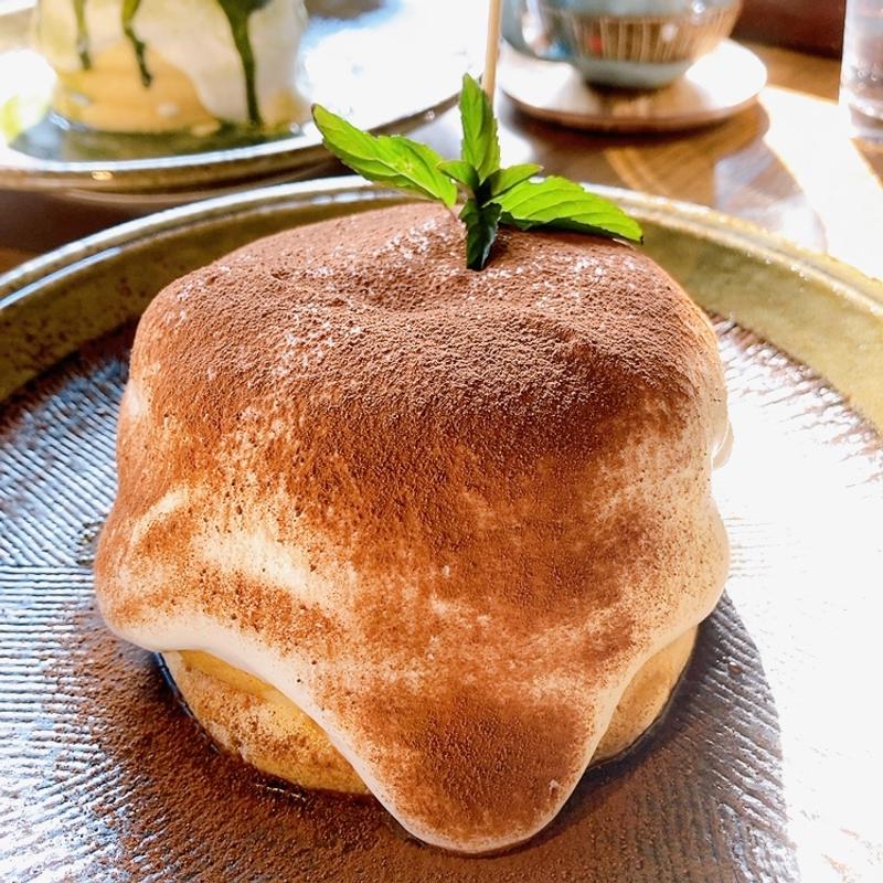 コーヒーティラミスパンケーキ(おかしの時間)