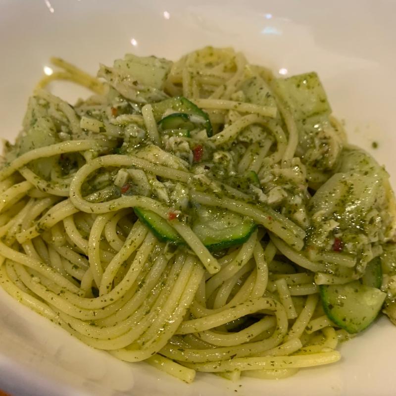 兵庫県産朝摘みバジルのジェノベーゼ(タリーズコーヒー 三井アウトレットパーク大阪鶴見店 )