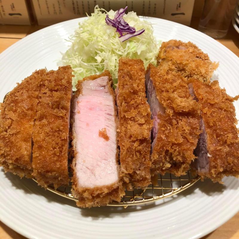 ロースかつとヒレかつ定食(日本橋 とんかつ一 HAJIME)
