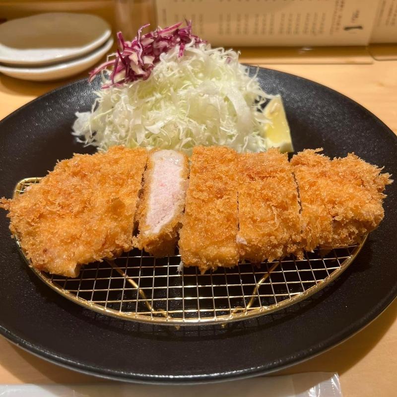あじ豚 上ロースかつ定食(日本橋 とんかつ一 HAJIME)