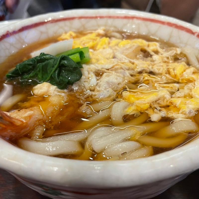 天とじうどん(蕎麦膳はやま)