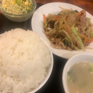 肉野菜炒め定食(どんく)