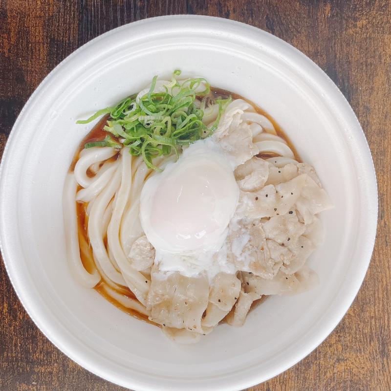 豚塩ぶっかけうどん(はなまるうどん中野通り店)