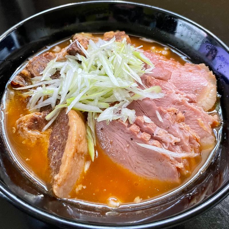 鴨ネギチャーシュー麺(いつもよりちょっとパンチある一杯)(ベルクス 東墨田店)