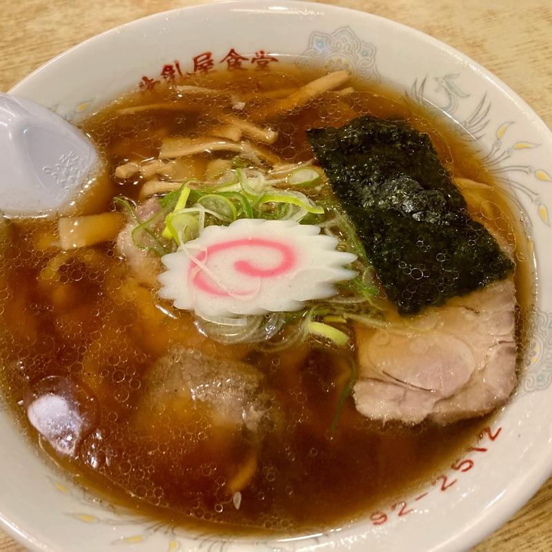 ラーメン(牛乳屋食堂)