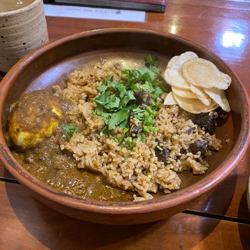 マトンビリヤニ(雑貨とカレーの店　ハイダル)