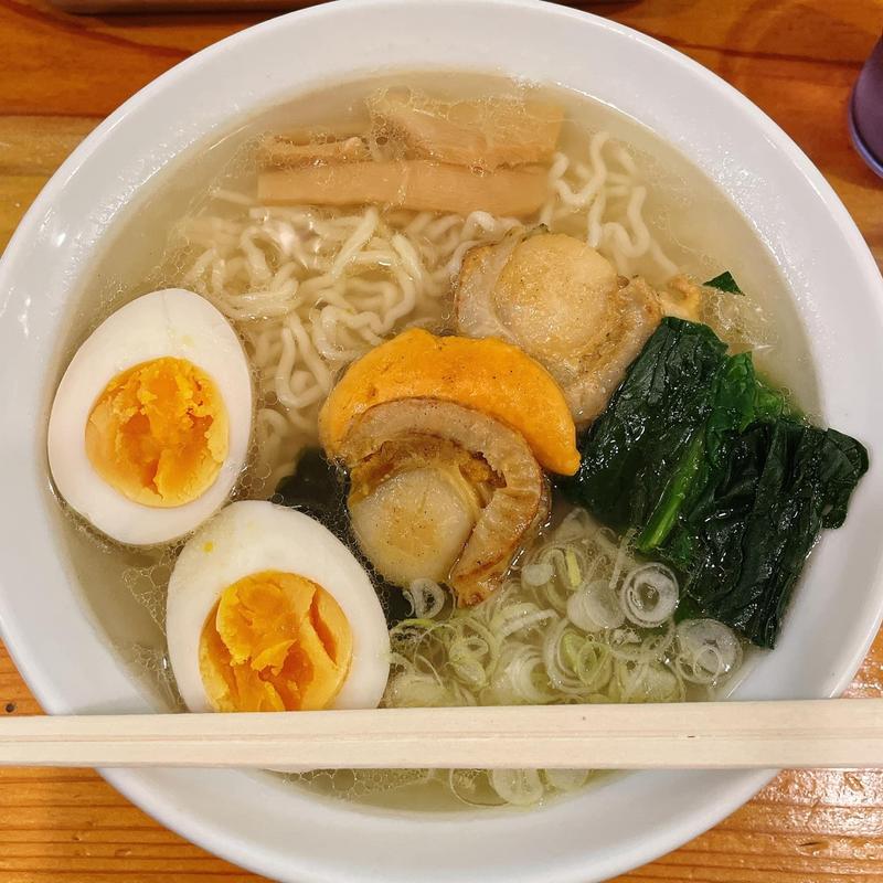 帆立塩らーめん(新宿めんや 風花)
