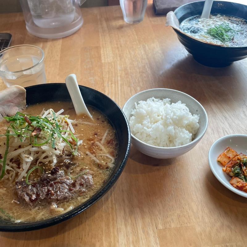 特製味噌テールラーメン(テールラーメンたのしや)