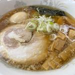 醤油ラーメン(船橋グランドサウナ カプセルホテル 食堂)