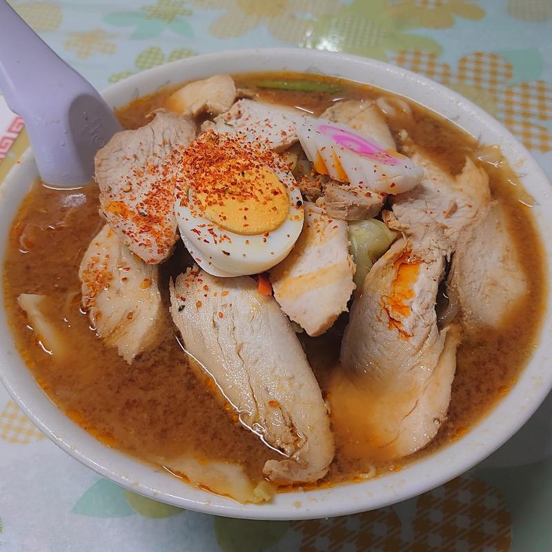 味噌タンメン(大)＋チャーシュー(たまや )