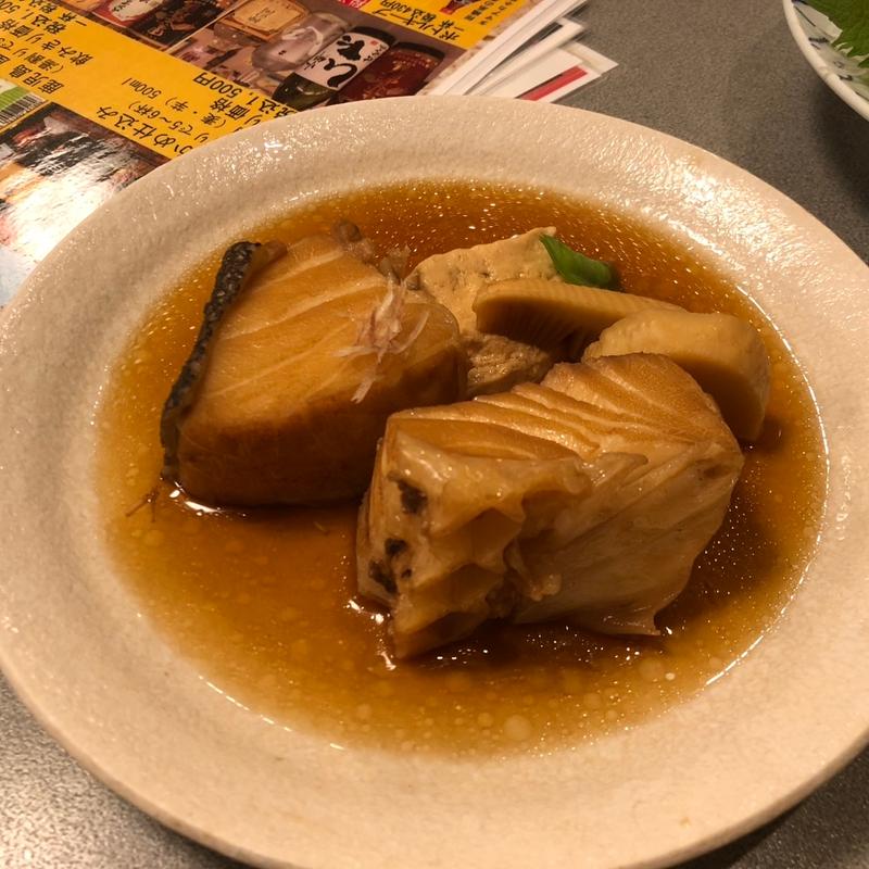 ひかりセット（アブラボウズ煮込）(博多味処 ひかり)