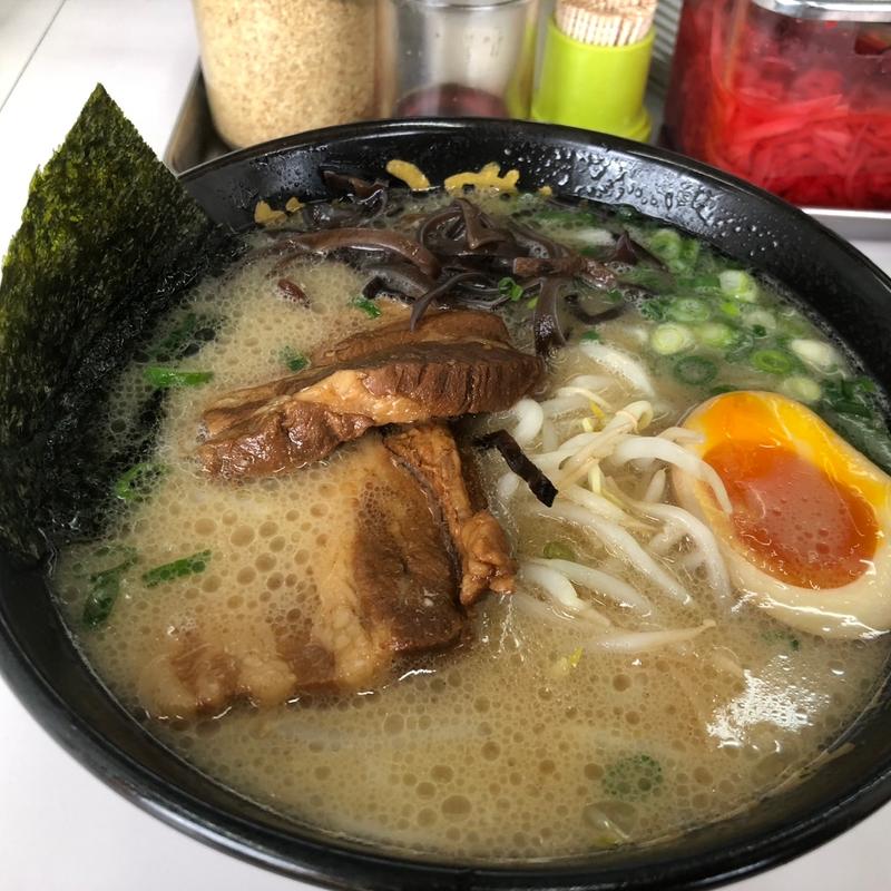 角煮ラーメン(九州筑豊ラーメン山小屋 穂波店)