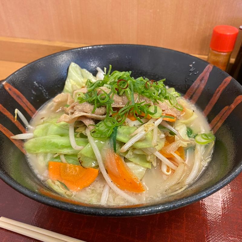 野菜スタミナラーメン　豚骨(こかげ亭 入野パーキングエリア下り店 )