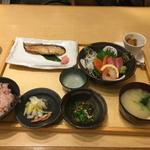 鱈の西京焼き定食(五穀 神戸北店)