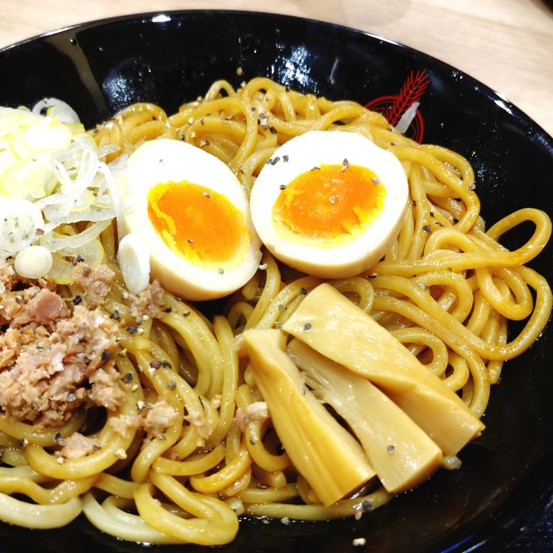 特製油そば（醤油）(三田製麺所 セブンパークアリオ柏店)