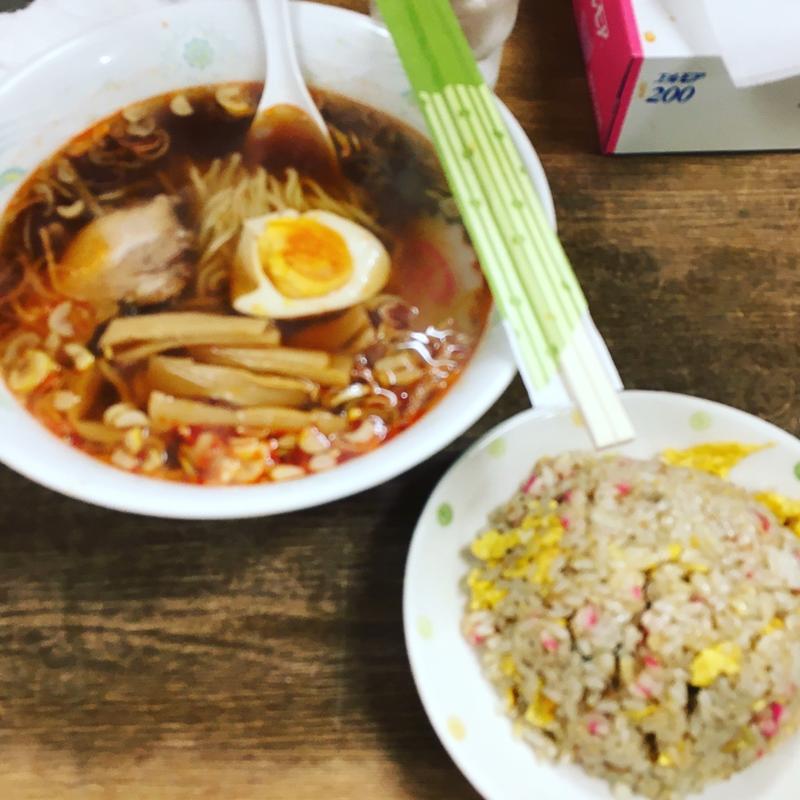 ラーメン半チャーハンセット(太龍沼津北口店)