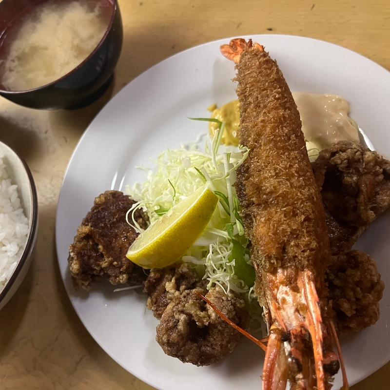 えびから定食(とんかつとん甲 )