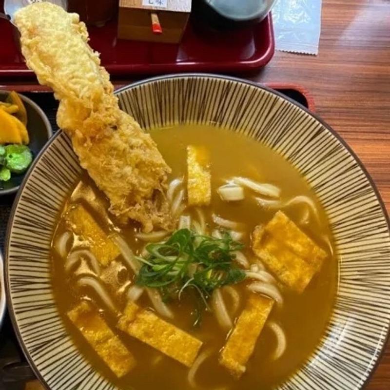 鶏天カレー(うどん 蔵十 （くらじゅう）)