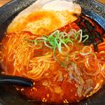テールラーメン赤2辛(テールラーメンたのしや)