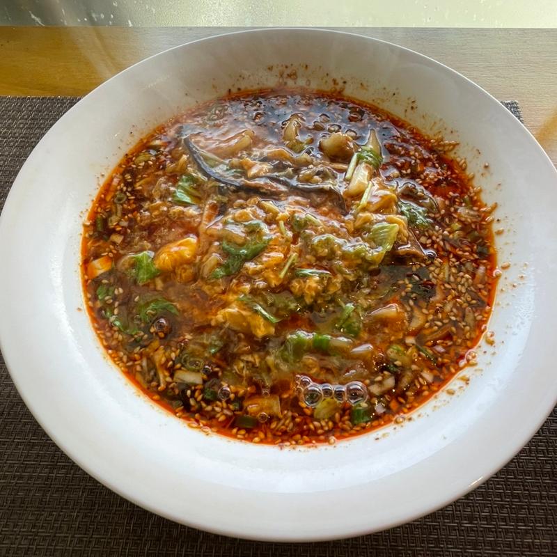 酸辣湯麺(チャイナ食堂 龍福KITCHEN)