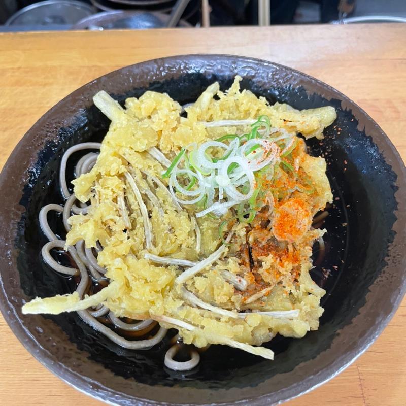 ごぼう天そば(野むら )