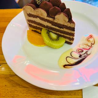 チョコレートケーキセット