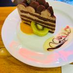 チョコレートケーキセット(エスポワール)