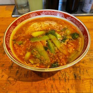四川ラーメン+チャーハンセット(都飯店 （ミヤコハンテン）)