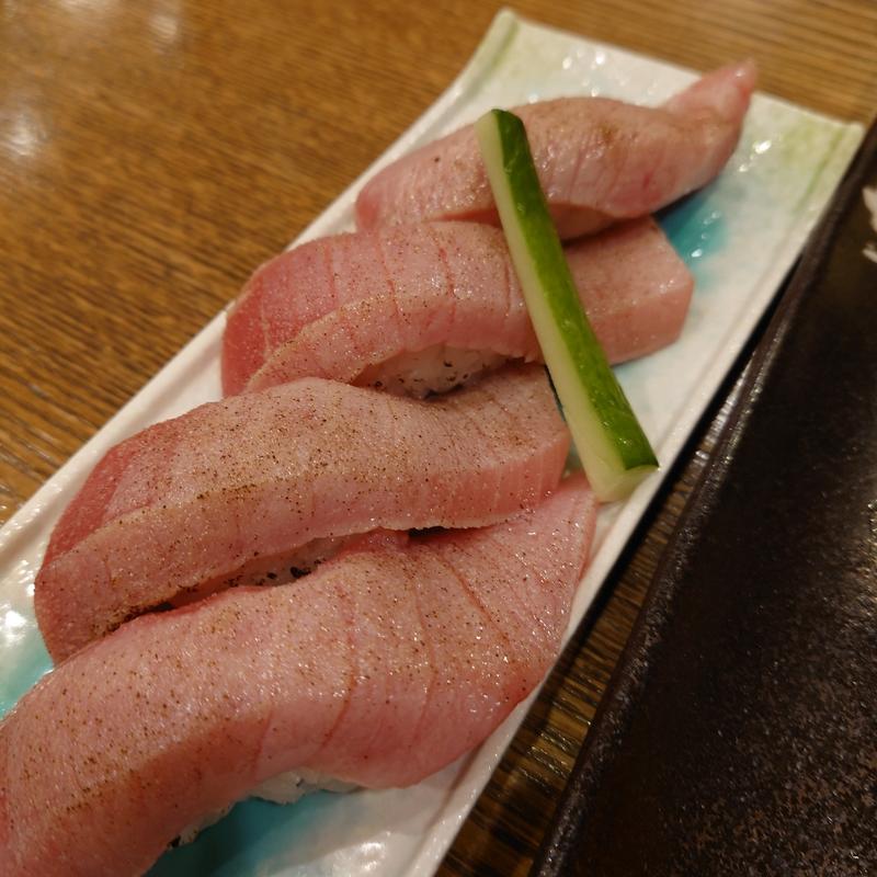 炙り中トロ(ぎんぱち)