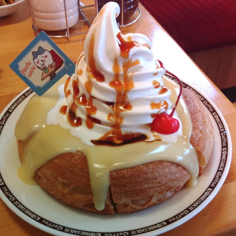 シロノワール むちゃうまプリン(コメダ珈琲店　水沢台町店)