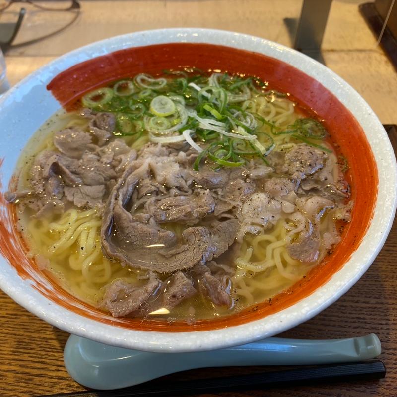 松阪牛ラーメン　塩(嬉野パーキングエリア（上り線）フードコート )