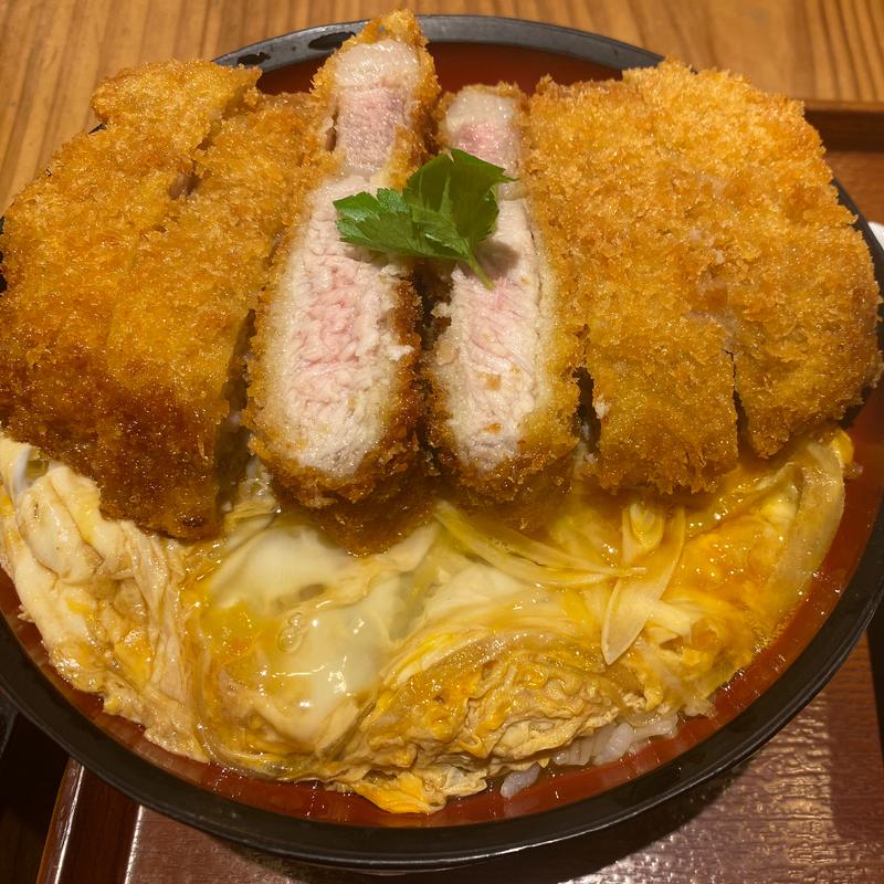 極みカツ丼(うどん大文字 筑紫野店)