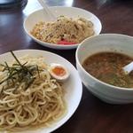 つけ麺(魚介醤油)&チャーハン