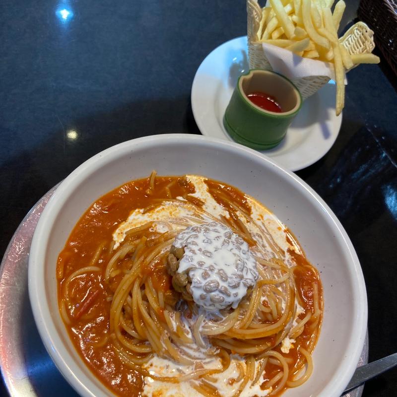 納豆ボロネーゼ(るーぱん 蕨西口店)