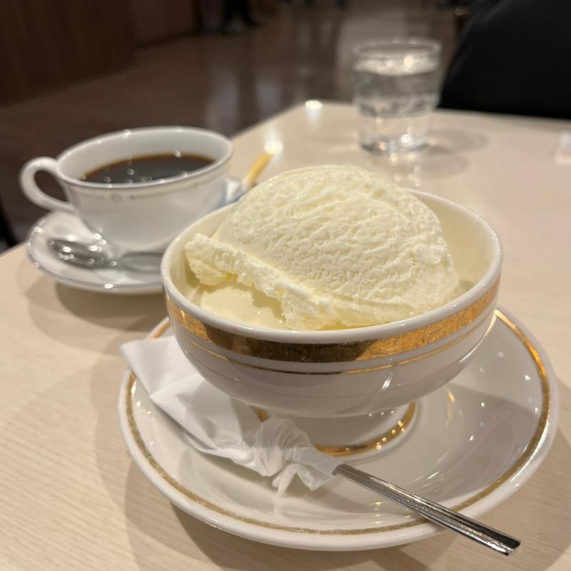 スノーロイヤル水出し珈琲セット(雪印パーラー 札幌本店)