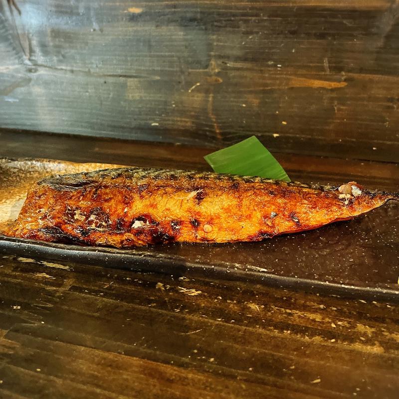定番！八戸沖サバ焼(大衆酒場 金魚 )