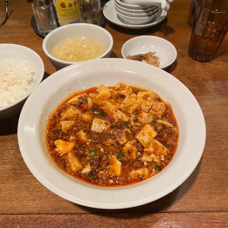 麻婆豆腐定食(万豚記 京都 錦小路店 （ワンツーチー）)