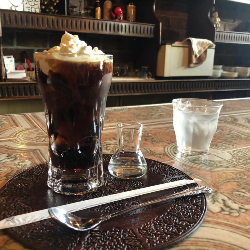 アイスウインナーコーヒー(珈琲館山斗須 )