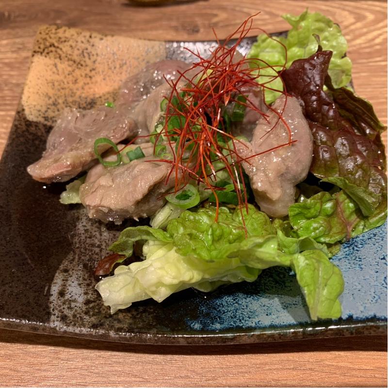 砂肝のニンニク漬け(肉汁餃子のダンダダン 茅ヶ崎店)