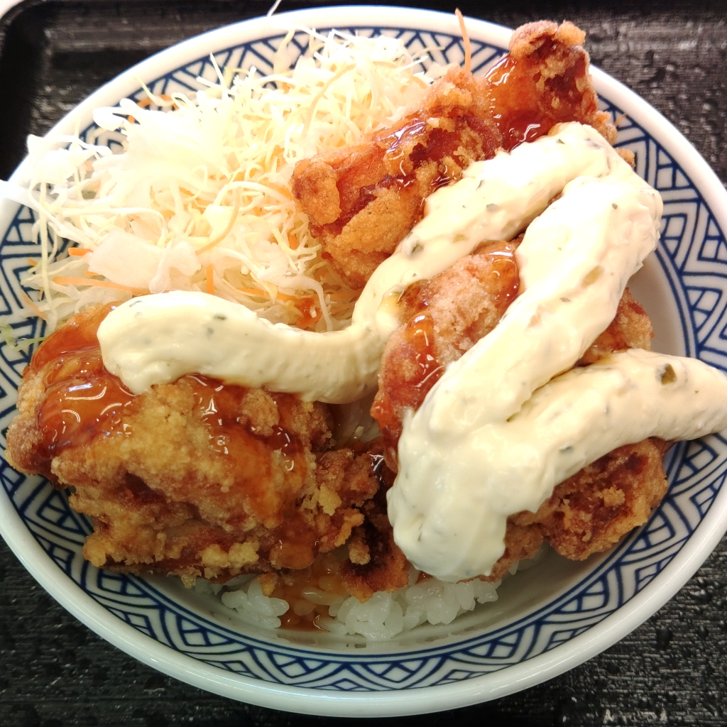 タルタル南蛮から揚げ丼(吉野家 4号線一関店 )の口コミ一覧