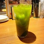 緑茶ハイ(鉄板バル SOURCE （ソース）)