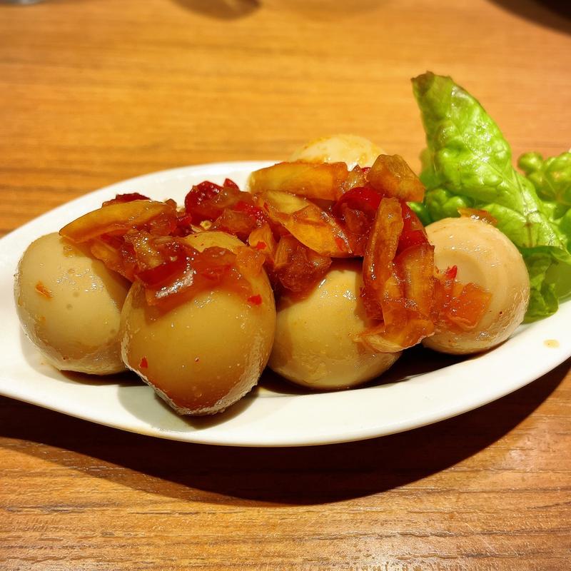 やみつき！うずら玉子(鉄板バル SOURCE （ソース）)