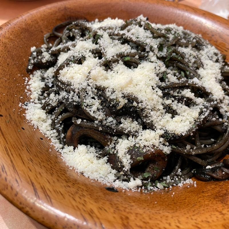 イカ墨入りスパゲッティ(サイゼリヤ フォルテ羽生店)