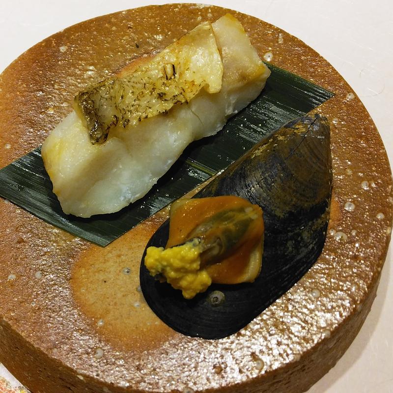 本日の焼き物(鮨まつもと)